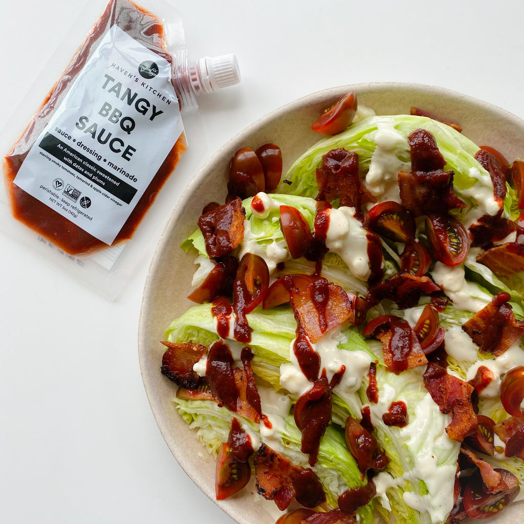 Tangy BBQ Wedge Salad