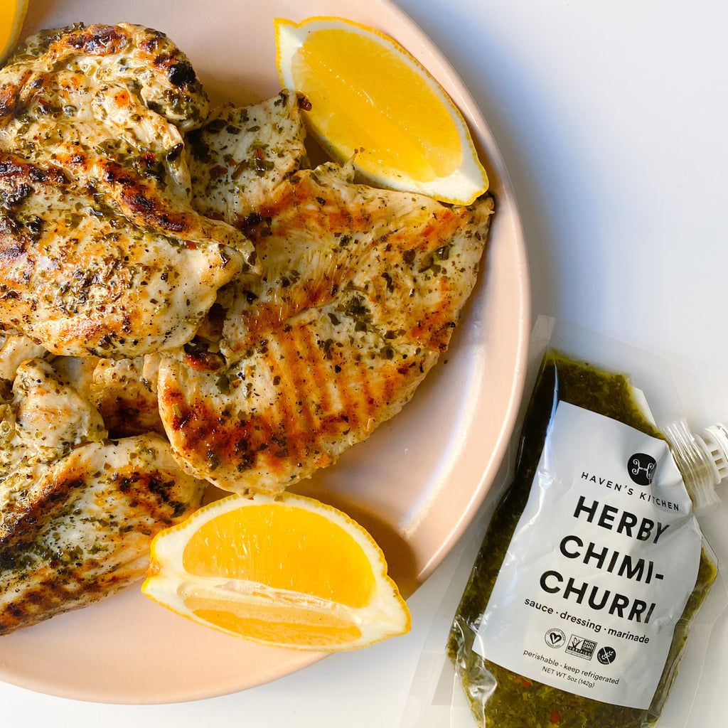 Chimichurri Grilled Chicken Breasts