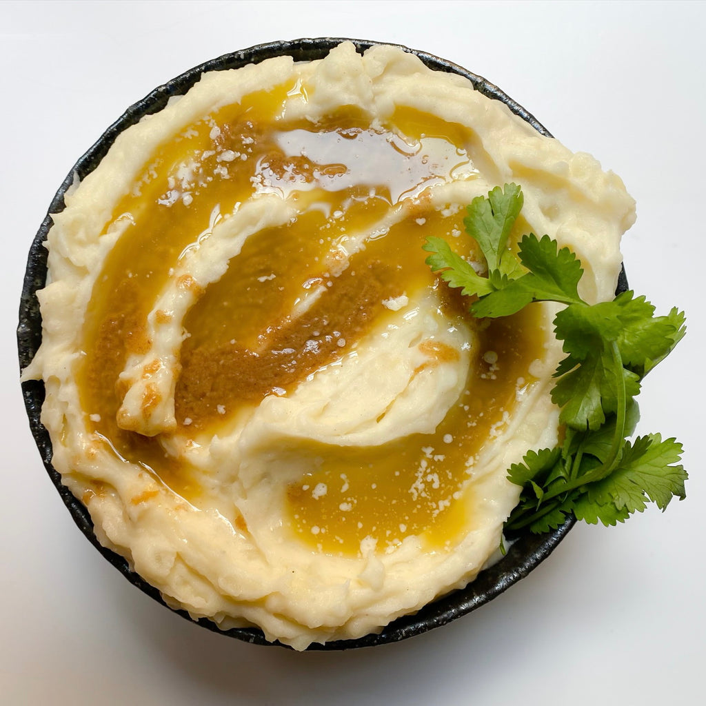 Gingery Miso Butter Mashed Potatoes