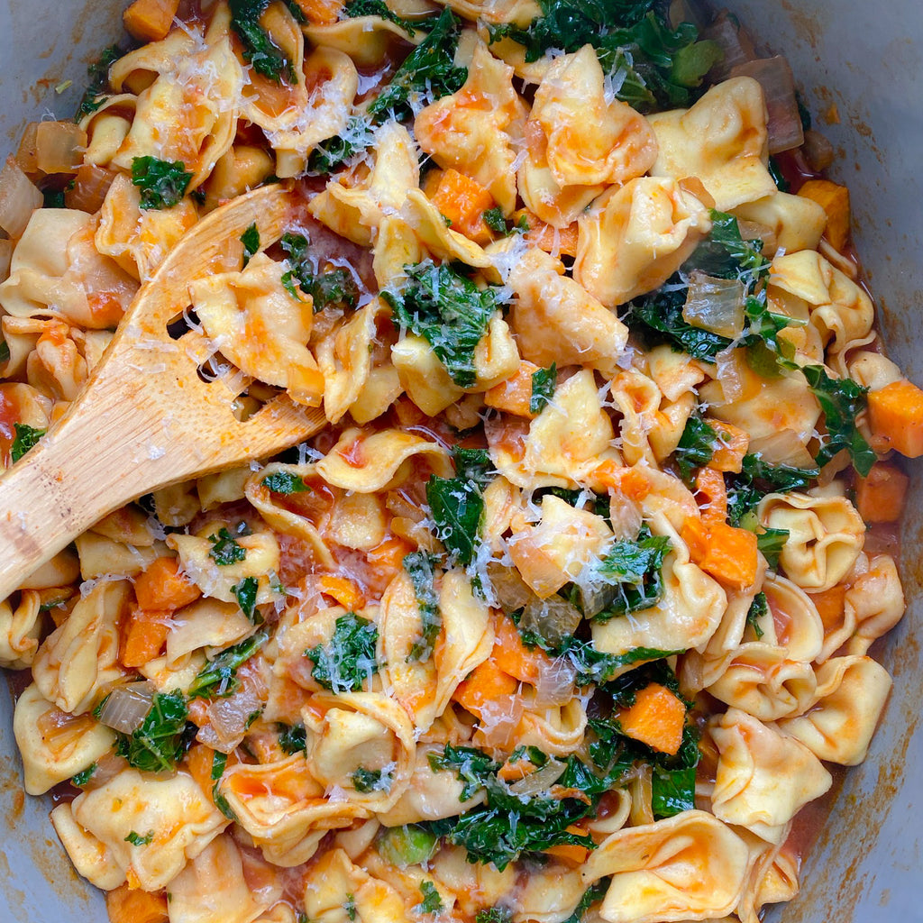 Tortellini Soup with Kale