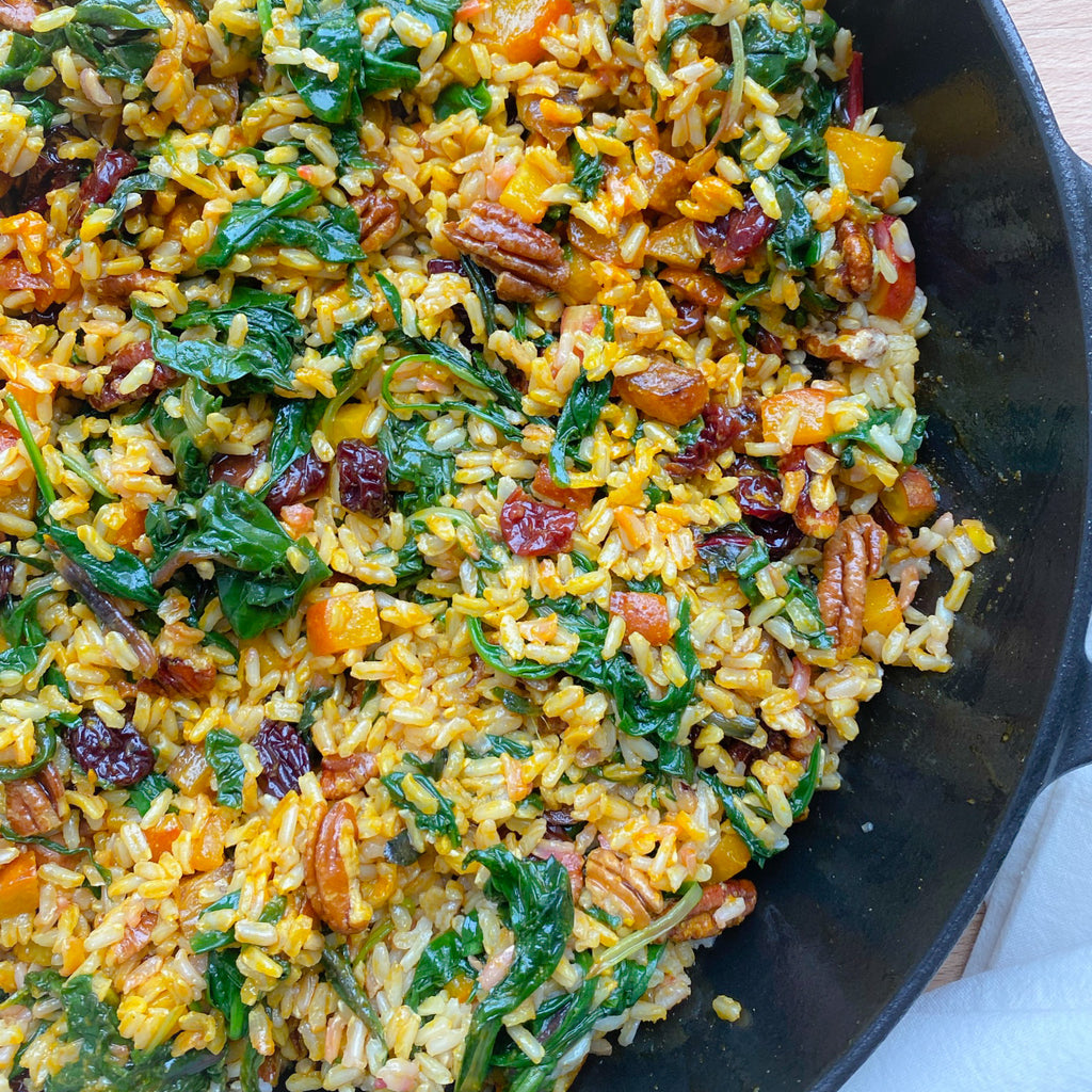 Loaded Autumn Fried Rice