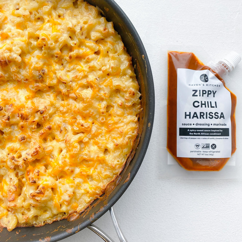 Zippy Harissa Mac and Cheese